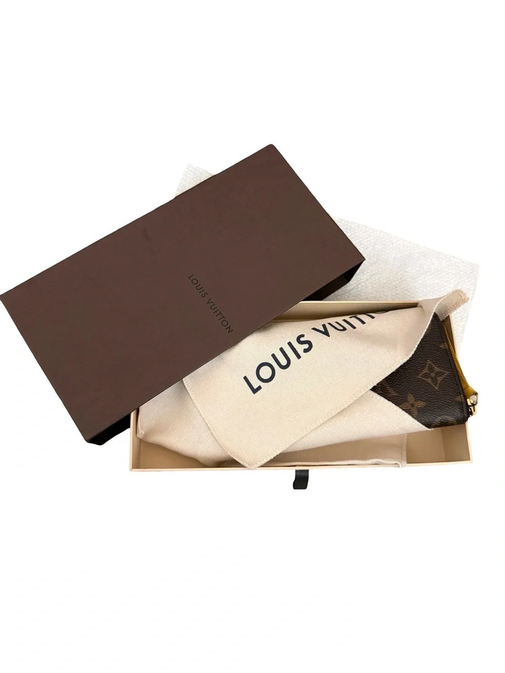 Louis Vuitton Monogram Portefeiulle Clemence Zippy Around Long Wallet